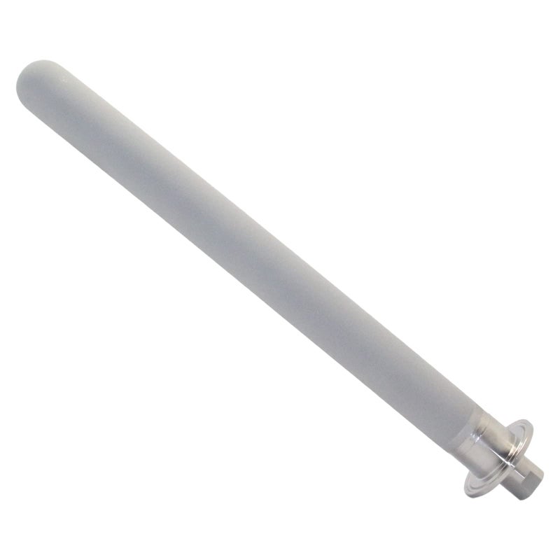 QiiMii Stainless Steel 1.5" Tri-Clamp Aeration Stone, 2 Micron, 12" Length, 1/4" NPT Female CO2 Inlet - Image 5